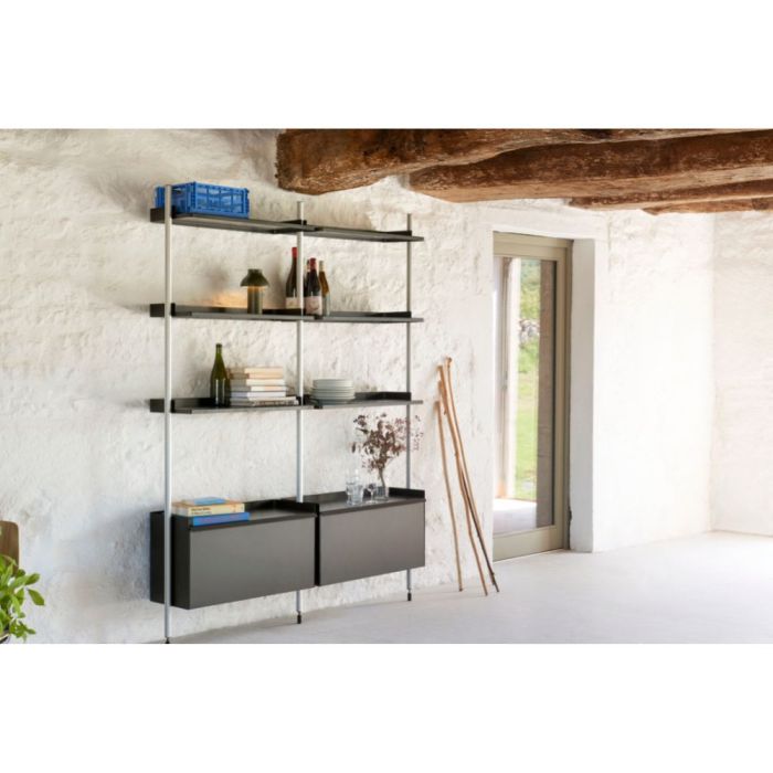 HAY Pier Shelving System 132 - 2 Column