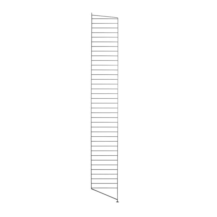 String Floor Panel, 200x30cm 2 Pack, Black