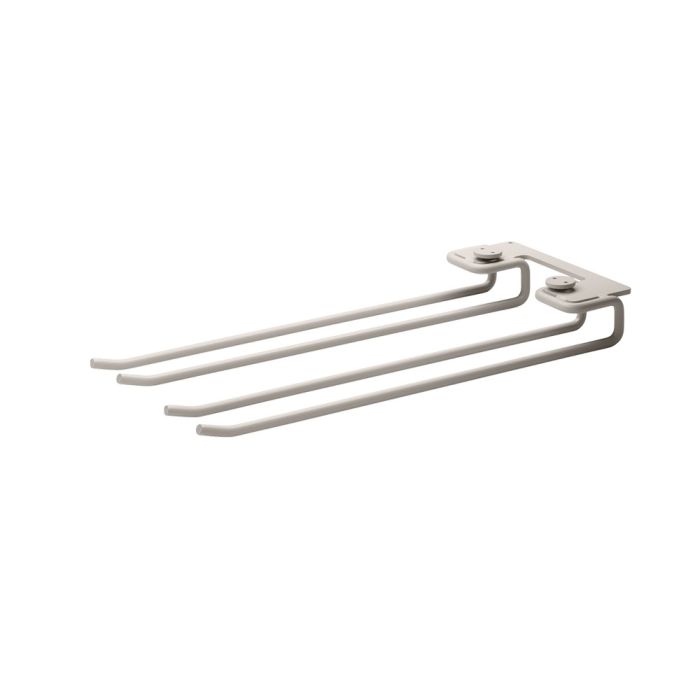 String Hanger Rack 30cm, Beige 2 Pack