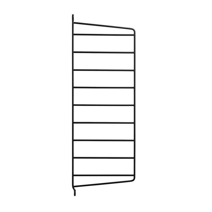 String Wall Panel, 2 Pack 50x20cm, Black