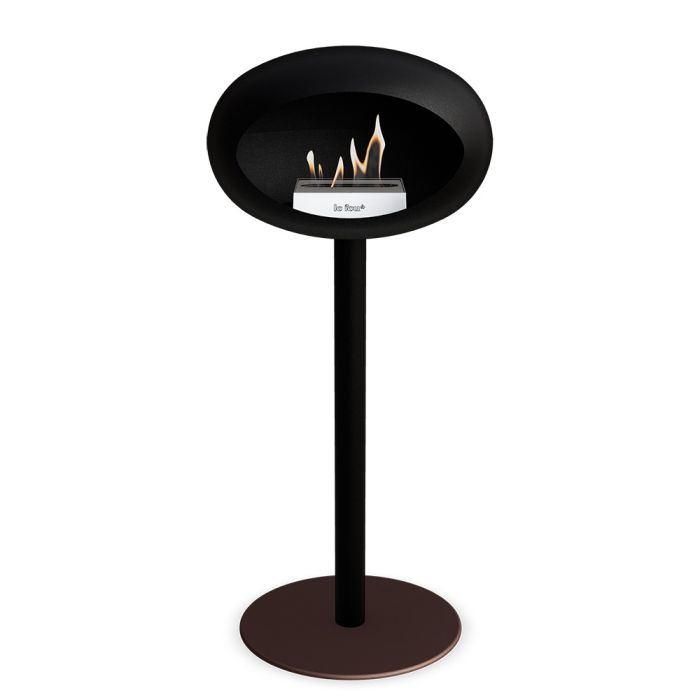 Le Feu Dome Bioethanol Fireplace - Steel High