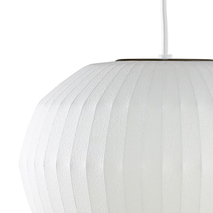 George Nelson Angled Sphere Bubble Pendant Light