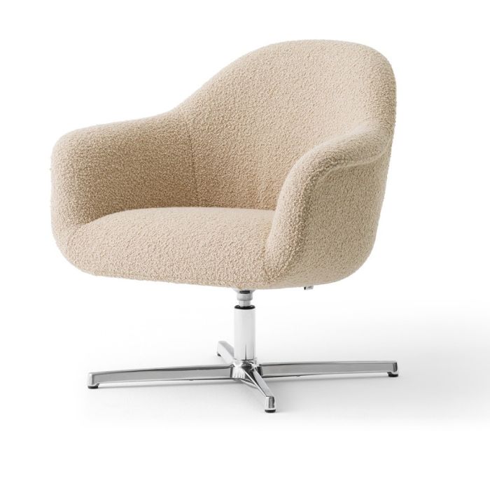 Audo Copenhagen Harbour Lounge Chair Swivel Base