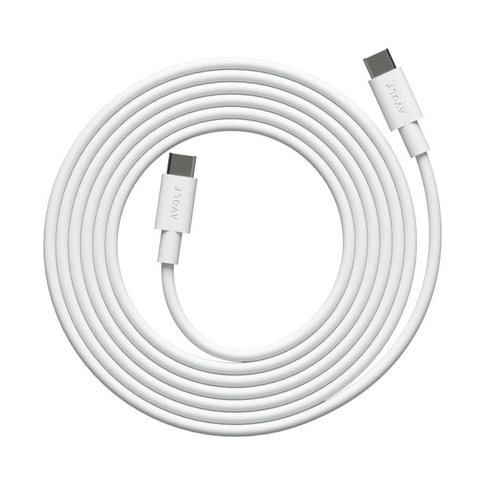 AVOLT x Martinelli Luce USB-C to USB-C Cable - Opal White