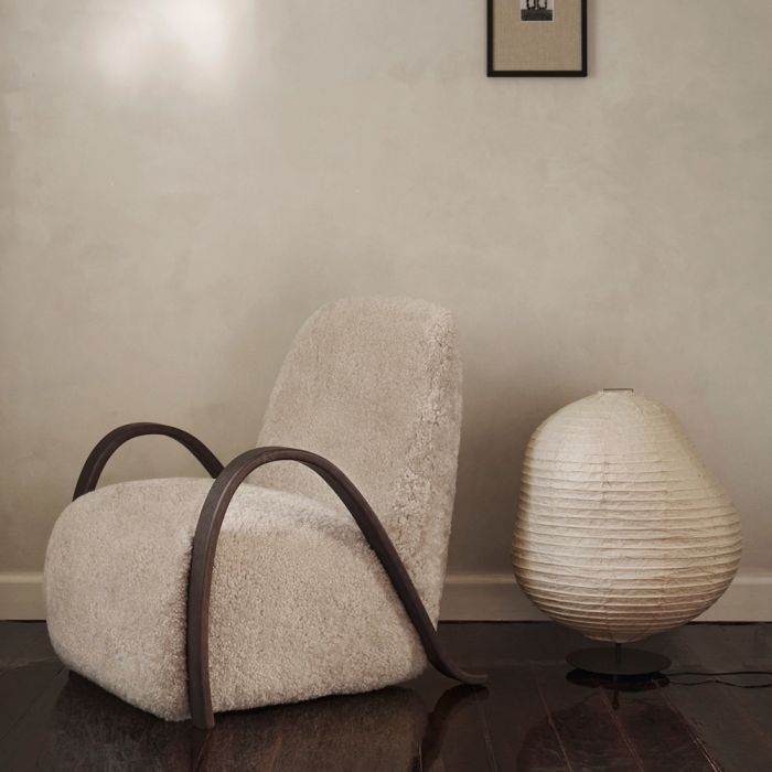 Ferm Living Buur Lounge Chair - Sheepskin