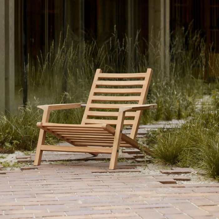 Carl Hansen AH603 Outdoor Deck Chair
