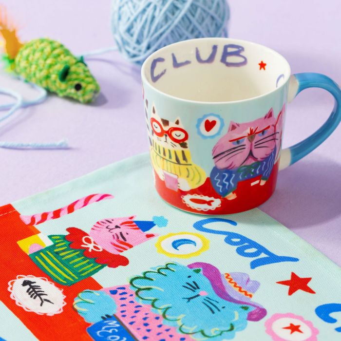 Eleanor Bowmer Cool Cat Club Mug