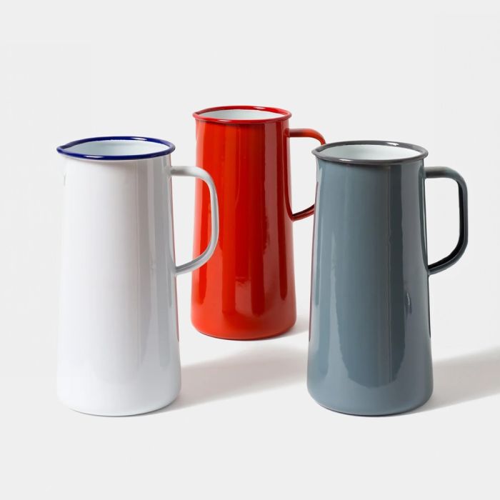 Falcon Enamelware 3 Pint Jug - Pigeon Grey