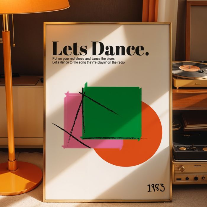 Let's Dance A3 Print 
