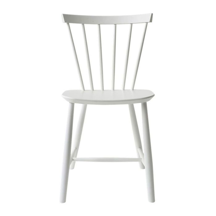 FDB Møbler J46 Wooden Dining Chair - White