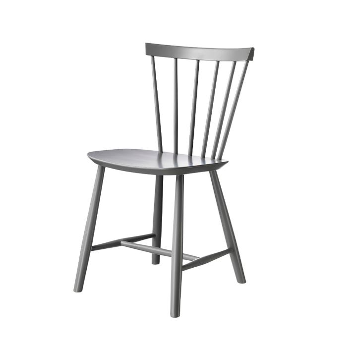 FDB Møbler J46 Wooden Chair - Signal Grey