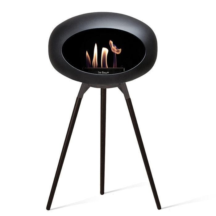 Le Feu Dome Bioethanol Fireplace - Ground Wood High