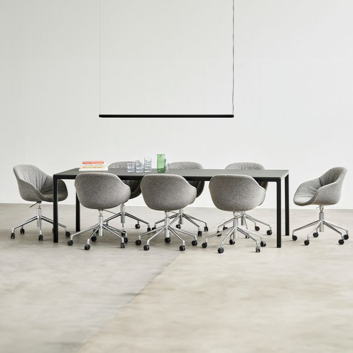 HAY AAC 253 Soft - Castor Base, Full Upholstery