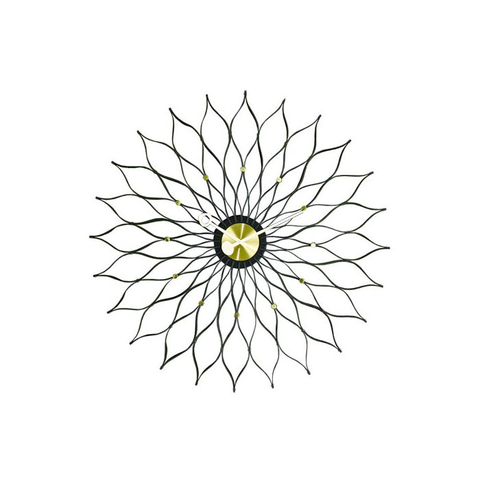 Vitra Sunflower Clock - Black Ash