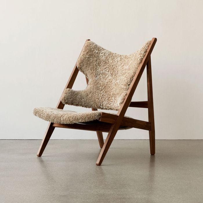Audo Copenhagen Knitting Chair - Sheepskin