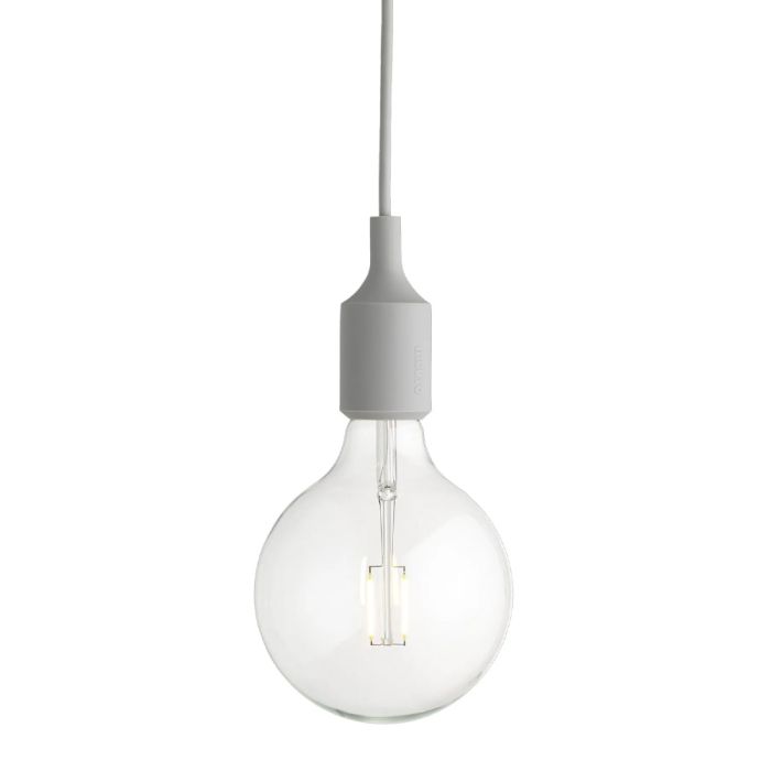 Muuto E27 Pendant Light LED -  Light Grey