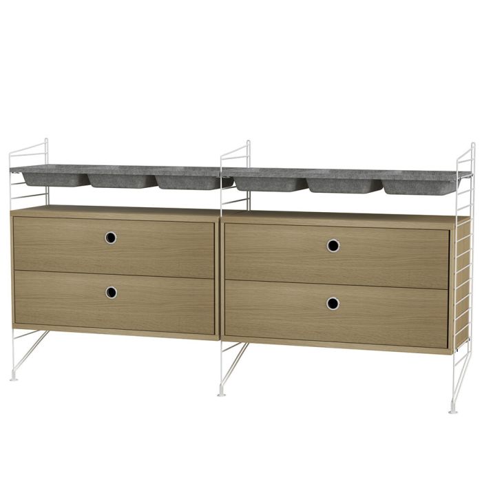 String Shelving Home Bedroom Bundle G