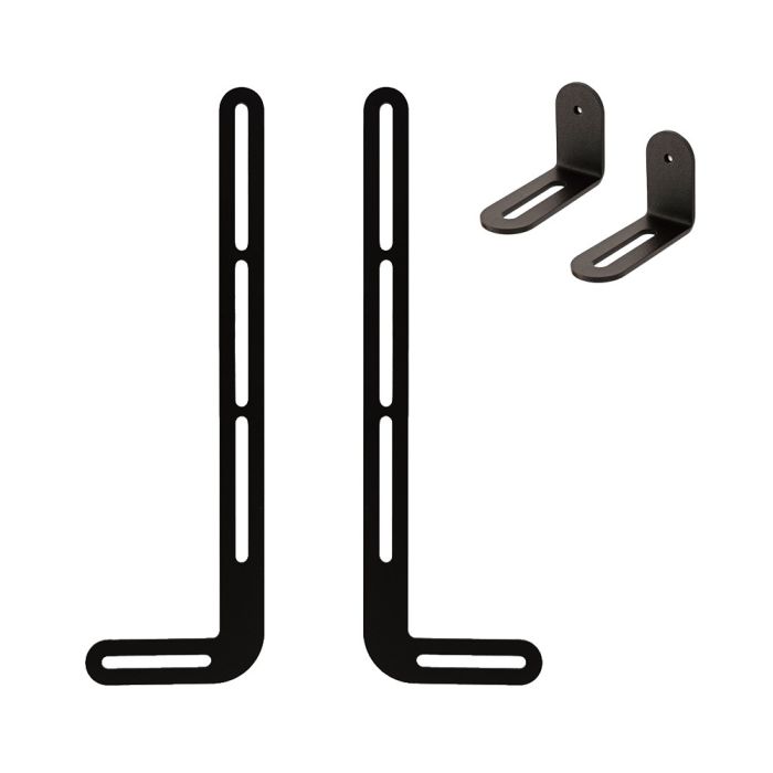 Pedestal Sound Bar Bracket  Set - Charcoal