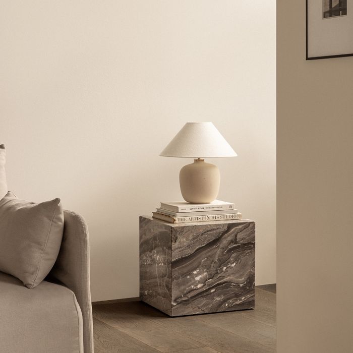 Audo Copenhagen Marble Cubic Plinth
