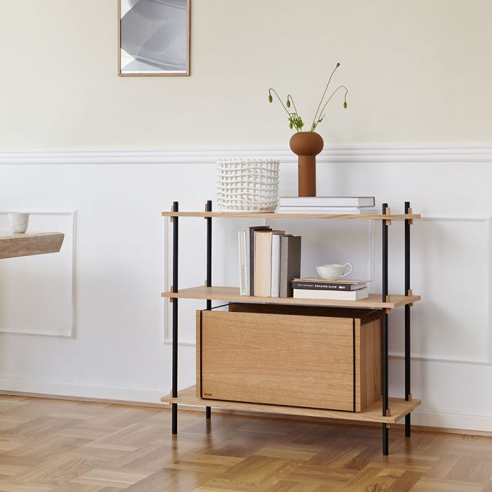 MOEBE Freestanding Shelf – Low