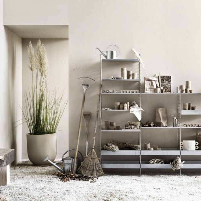 String Shelving Outdoor Galvanised Configurable System