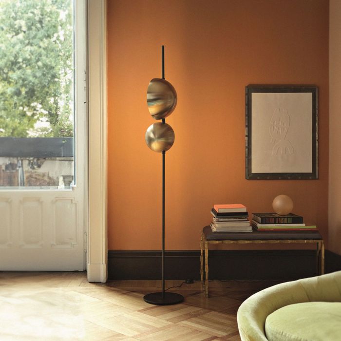Oluce Superluna Floor Lamp