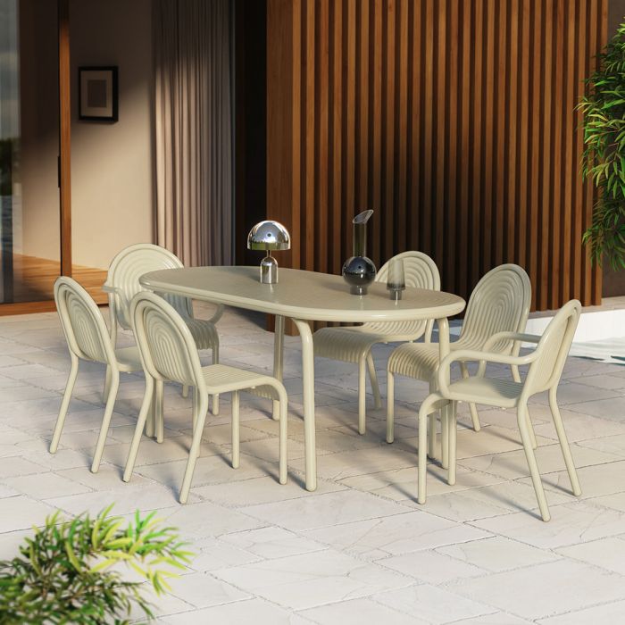 Tom Dixon Groove Outdoor Dining Table