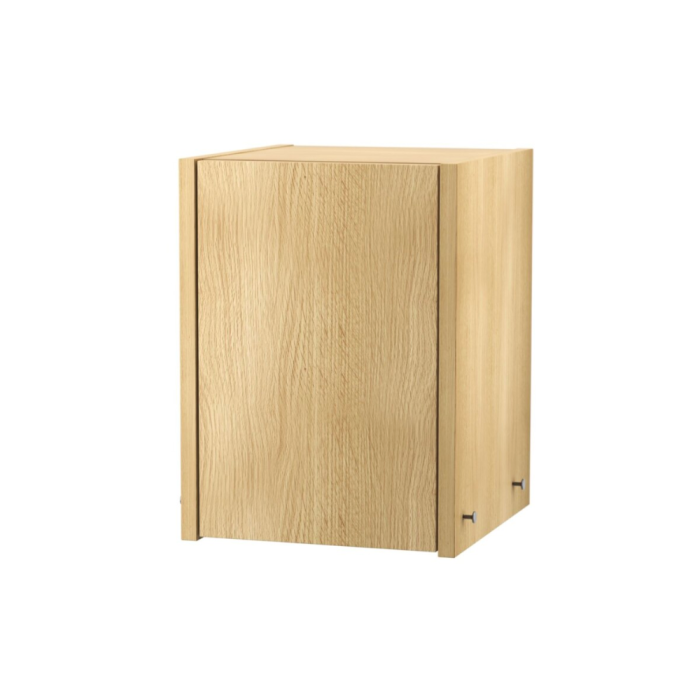 String Shelving Tiny Cabinet - Oak