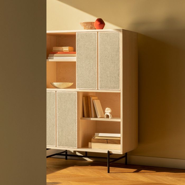 L. Ercolani Canvas Tall Cabinet 
