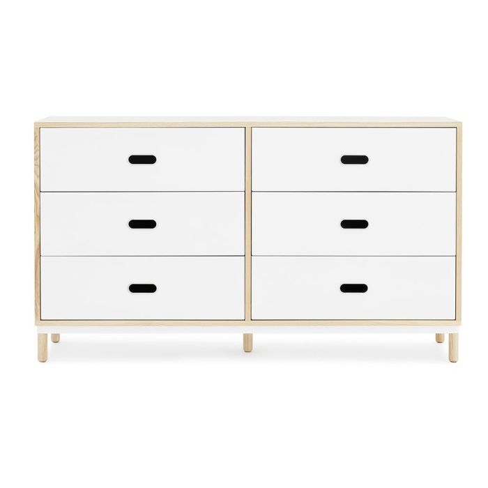 Normann Copenhagen Kabino 6 Drawer Dresser - White