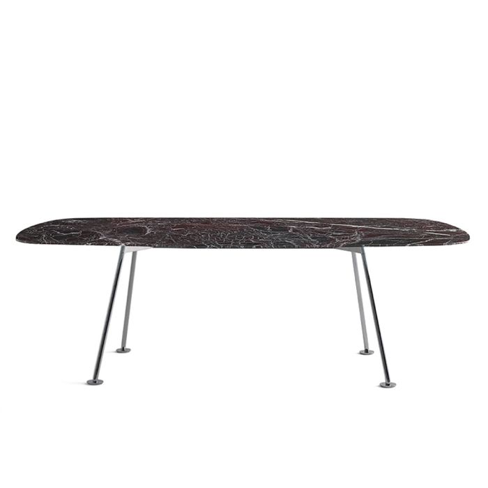 Knoll Grasshopper Rectangular Marble Table