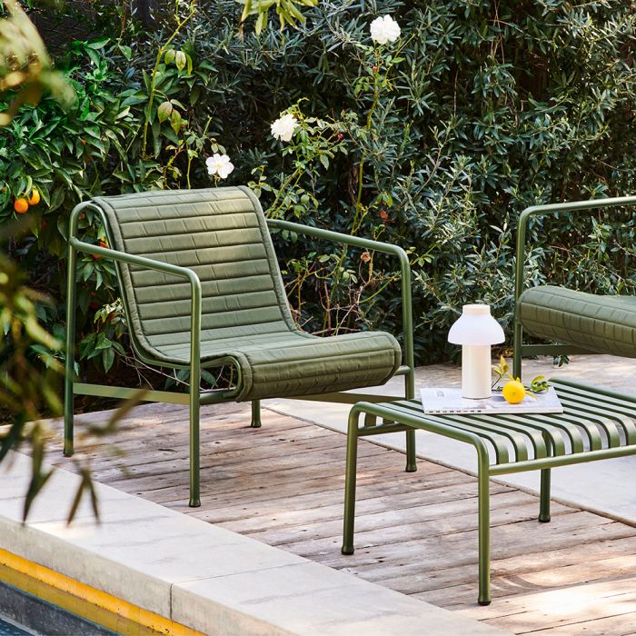 HAY Palissade Quilted Cushions - Lounge Chair Low