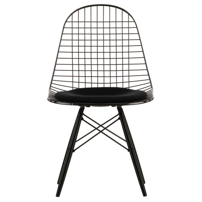 Vitra Eames DKW-5 Wire Chair With Seat Pad
