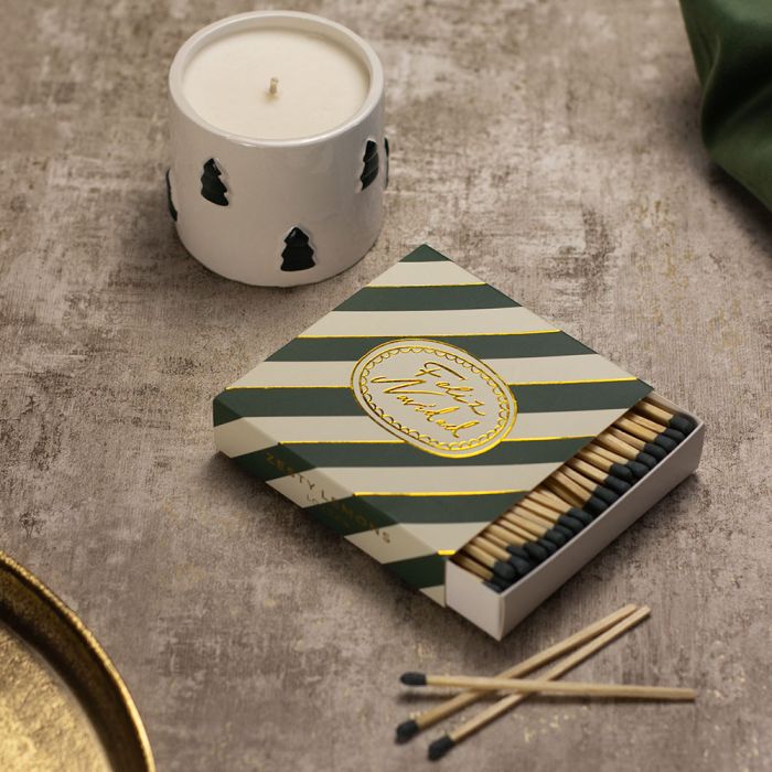 Zesty Lemons Christmas Matches - Feliz Navidad