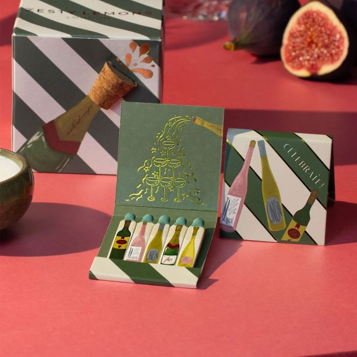 Zesty Lemons Christmas Matchbook  - Celebrate
