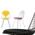 Vitra Eames DKX-5 Wire Chair With Seat Pad