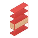 HAY New Order Shelving Unit - Combination 401