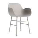 Normann Copenhagen Form Armchair - Steel Base