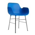 Normann Copenhagen Form Armchair - Chrome Base