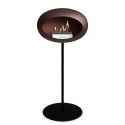 Le Feu Dome Bioethanol Fireplace - Steel High