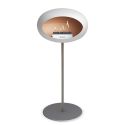 Le Feu Dome Bioethanol Fireplace - Steel High