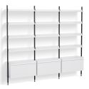 HAY Pier Shelving System 123 - 3 Column