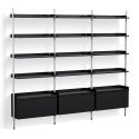 HAY Pier Shelving System 123 - 3 Column