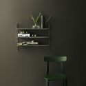 String Pocket Shelving - Sage Green