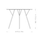 &Tradition RFH Terrace Table RD5/RD6