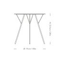 &Tradition RFH Terrace Table RD5/RD6