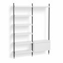 HAY Pier Shelving System 152 - 2 Column