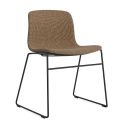 HAY About A Chair AAC09 - Sled Base, Full Upholstery