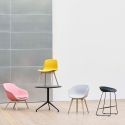 HAY About A Stool AAS39 - Steel Base, Upholstered