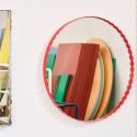 HAY Arcs Mirror Round - Red